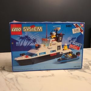 ⚡️HOST PICK⚡️1994 Lego System  6483 Coastal Patrol Set